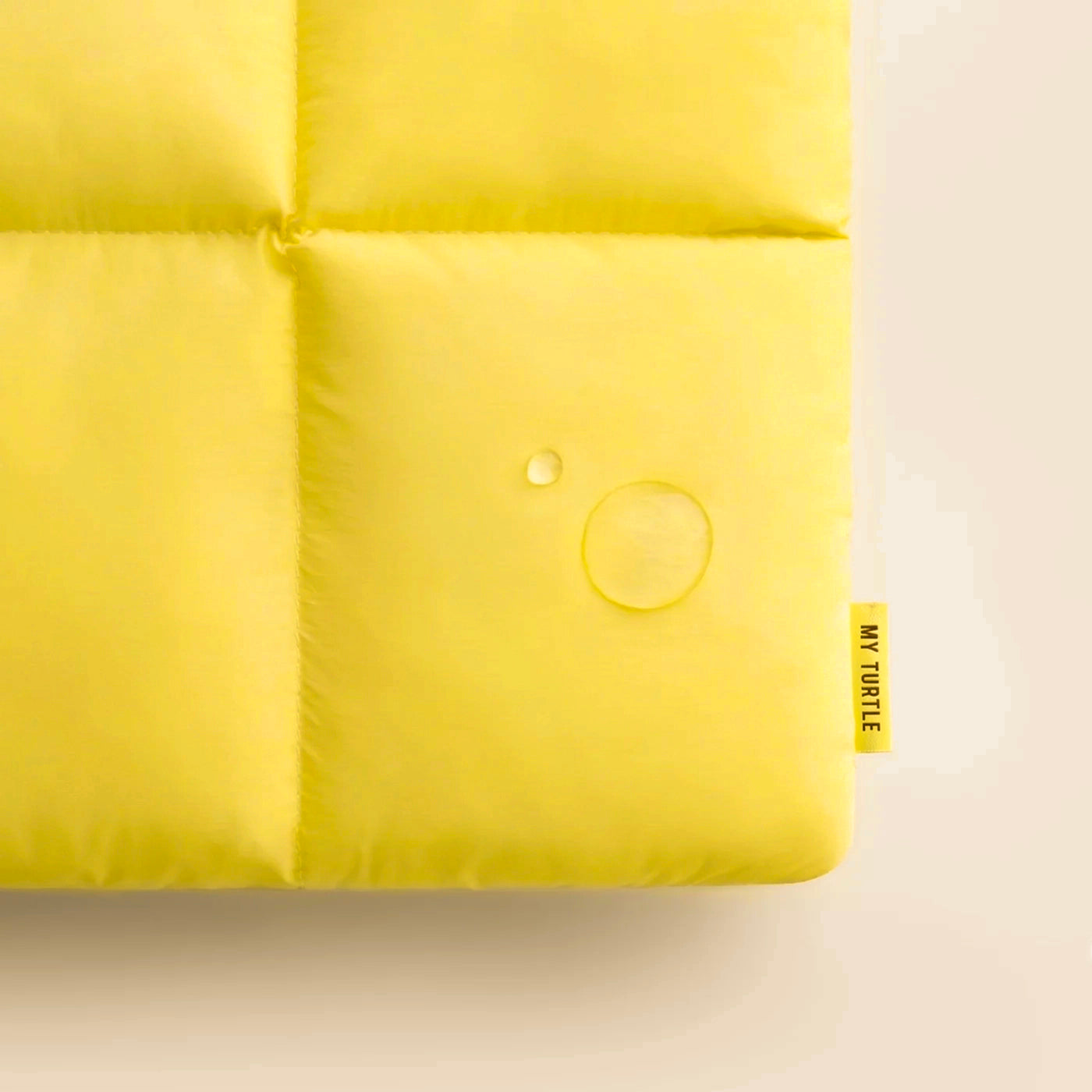 Butter Yellow Macbook Puffy Laptop Sleeve