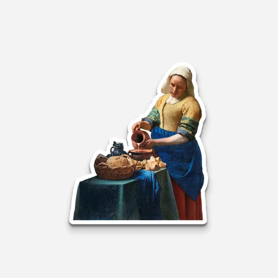 ملصق خادمة الحليب