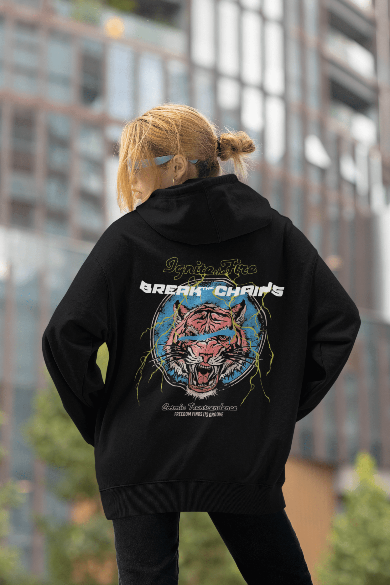 Oversized Hoodie - Break The Chains Hoodie
