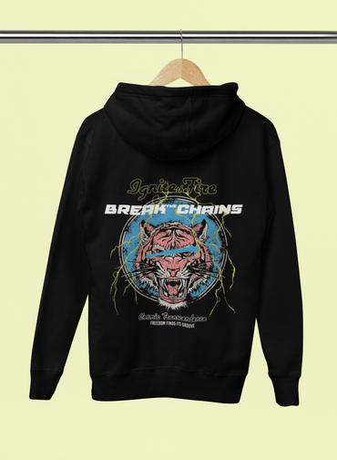 Oversized Hoodie - Break The Chains Hoodie