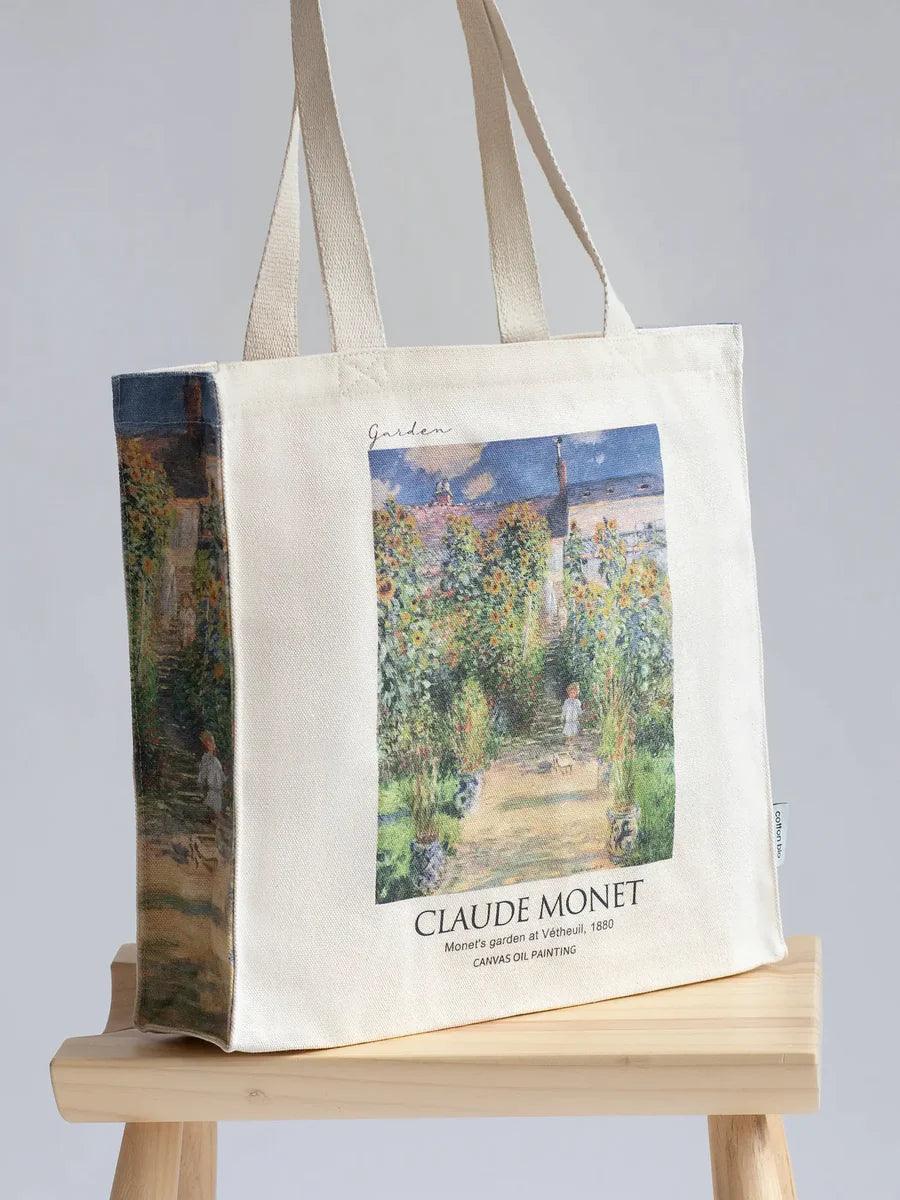 Claude Monet Garden - Tote Bag-My Turtle