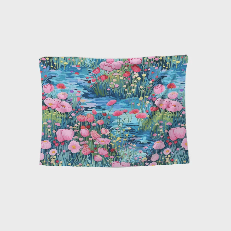Monet Water Lilies Tapestry