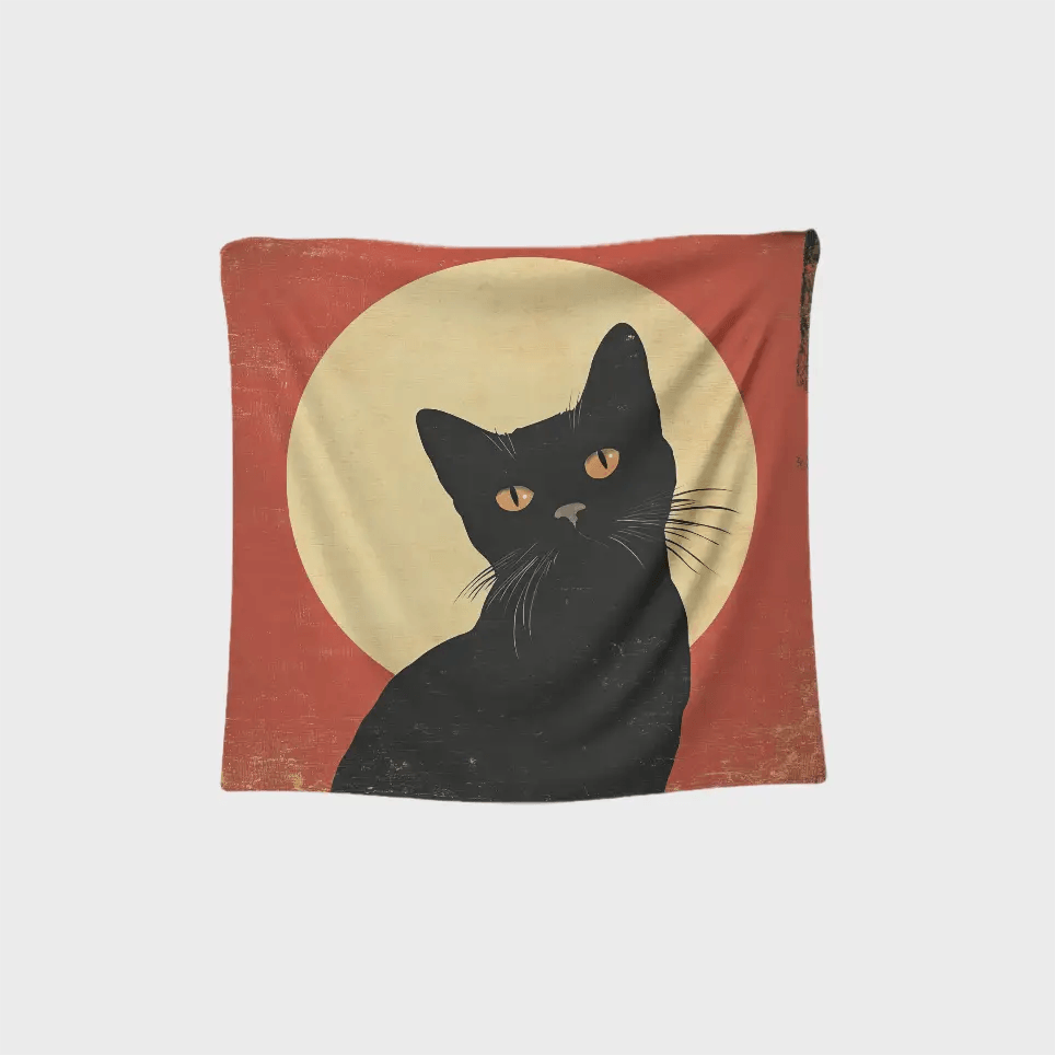 Moonlit Whiskers Tapestry