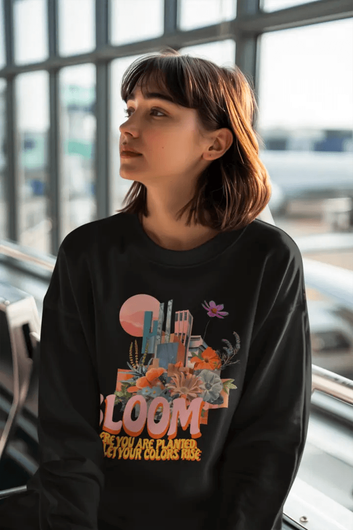 Bloom Crewneck (Mixed Cotton)