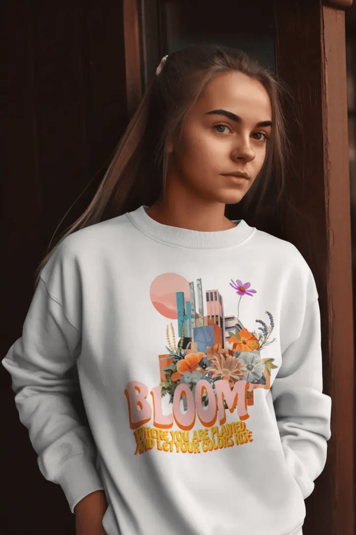 Bloom Crewneck (Mixed Cotton)