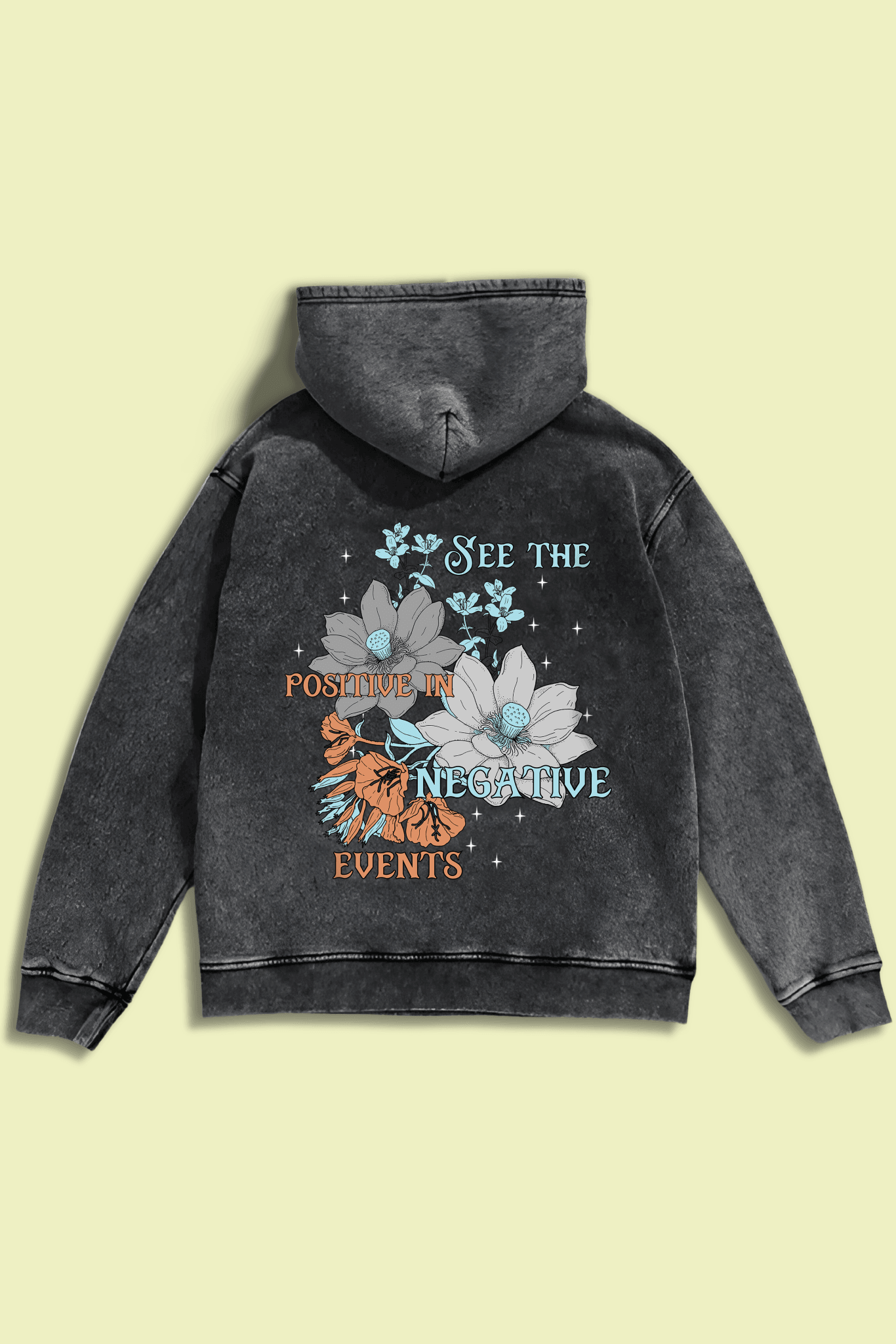 Oversized Hoodie - See The Positive Hoodie