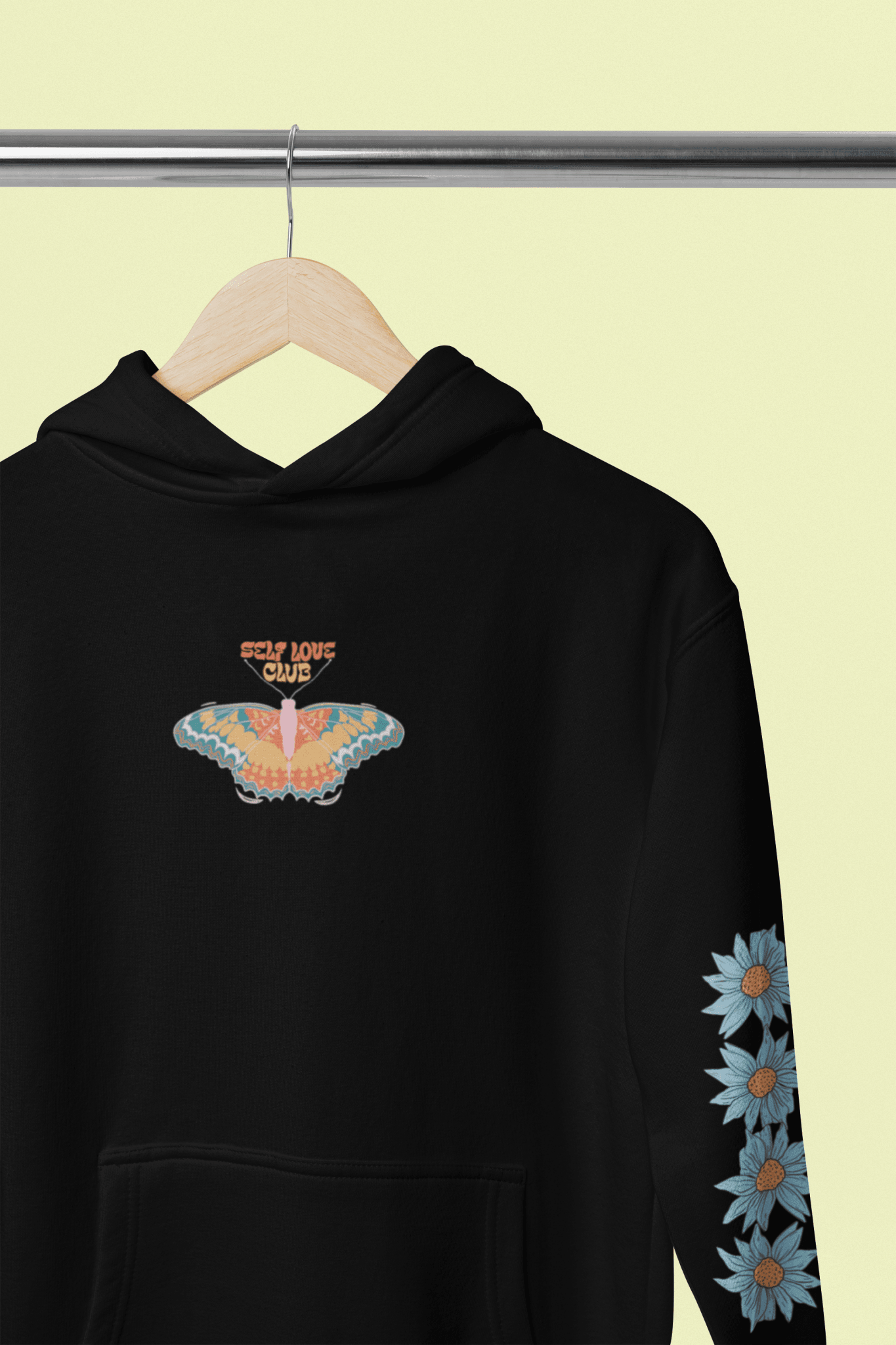 Oversized Hoodie - Self Love Club Hoodie