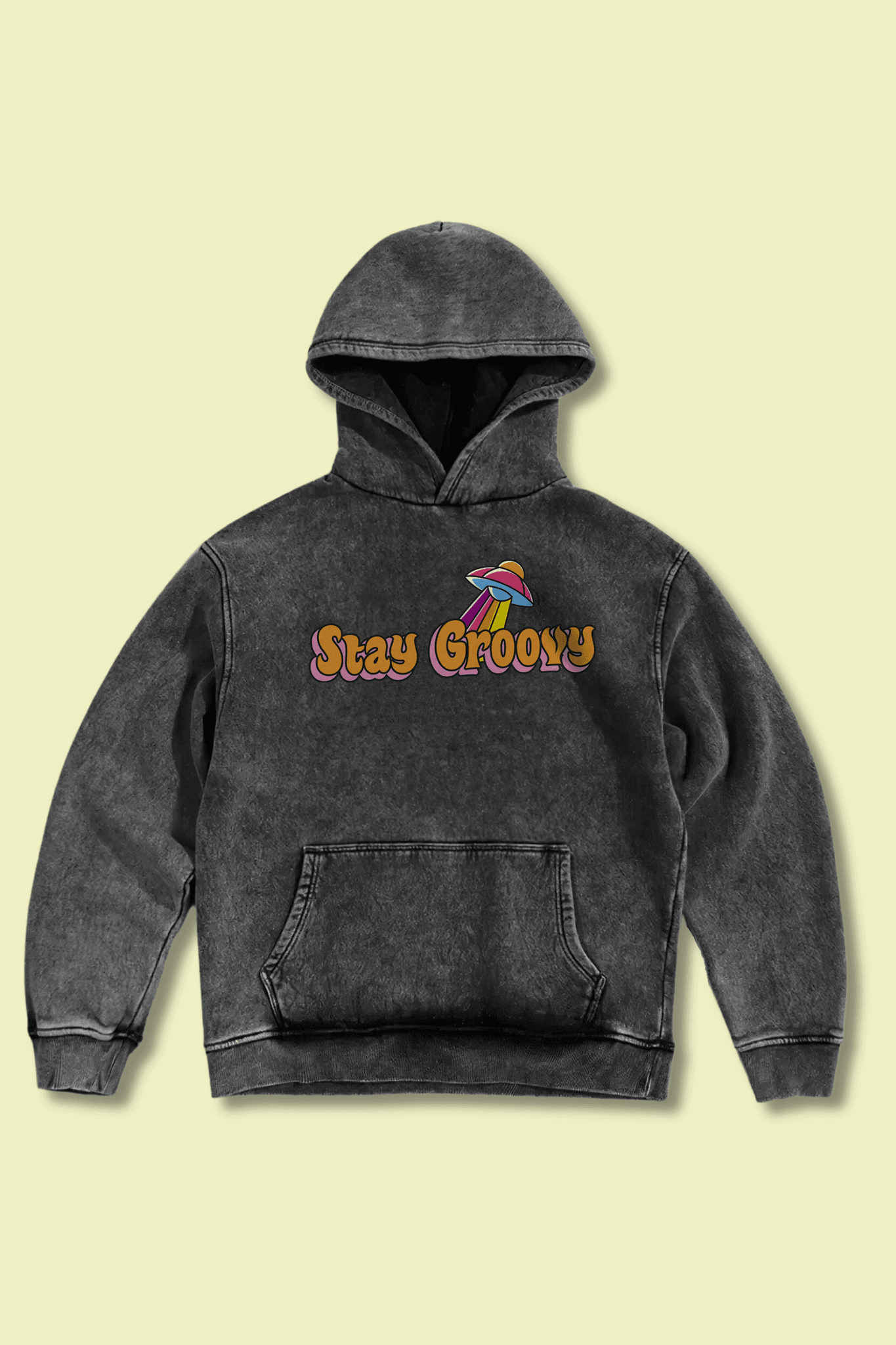 Oversized Hoodie - Stay Groovy Hoodie
