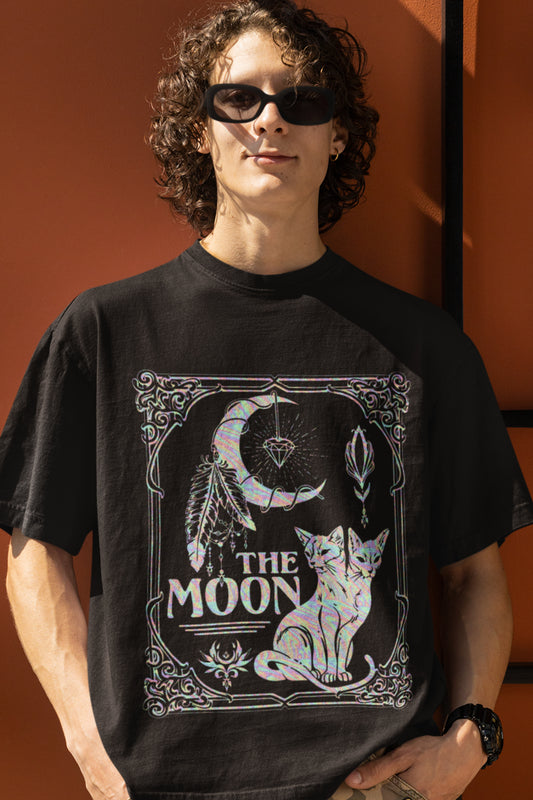 Oversized Tee - The Moon T-Shirt