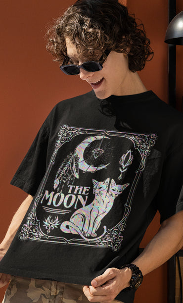 Oversized Tee - The Moon T-Shirt