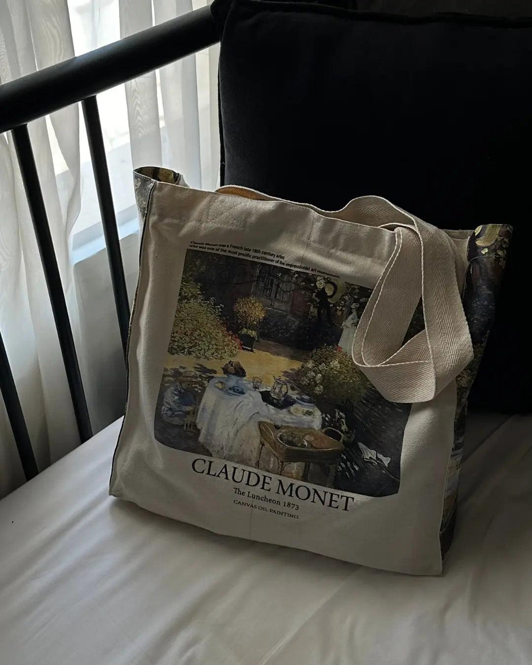 كلود مونيه الغداء - حمل حقيبة