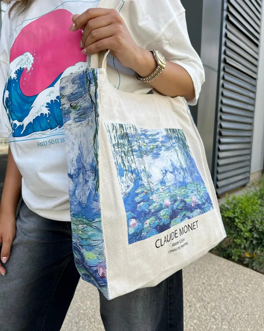 كلود مونيه زنابق الماء - حمل حقيبة