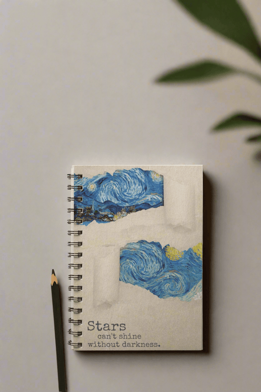 Starry Inspirations Notebook