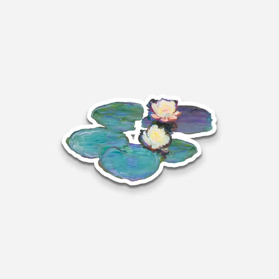 ملصق زنبق الماء