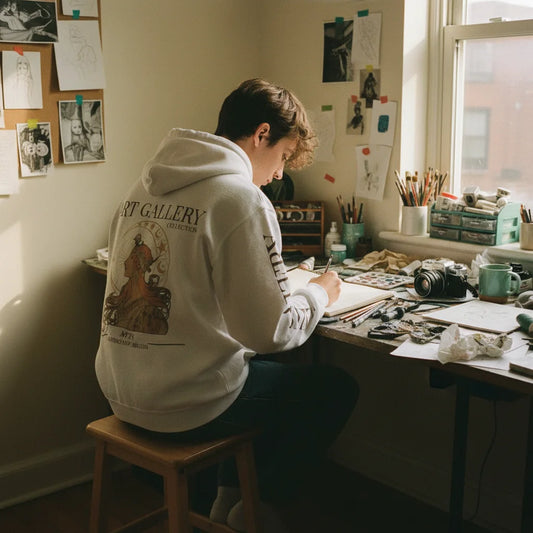 Alphonse Mucha Zodiac Hoodie - Image 1