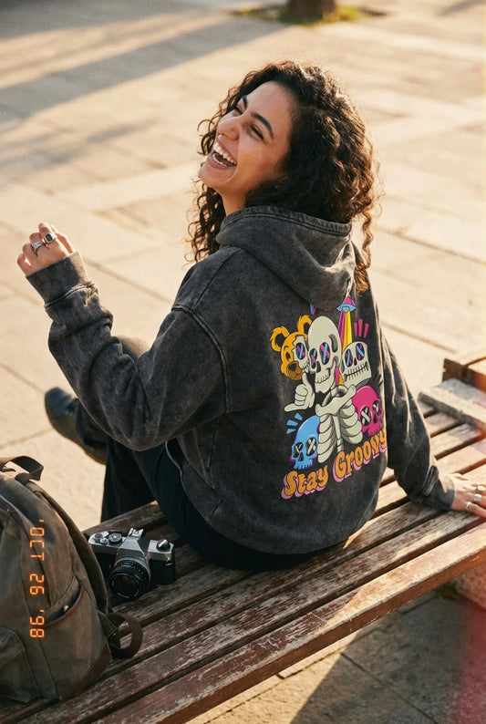 Stay Groovy Hoodie Premium Quality