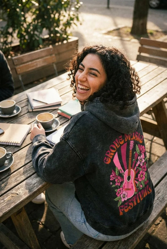 Groovy Music Festival Hoodie Premium Quality
