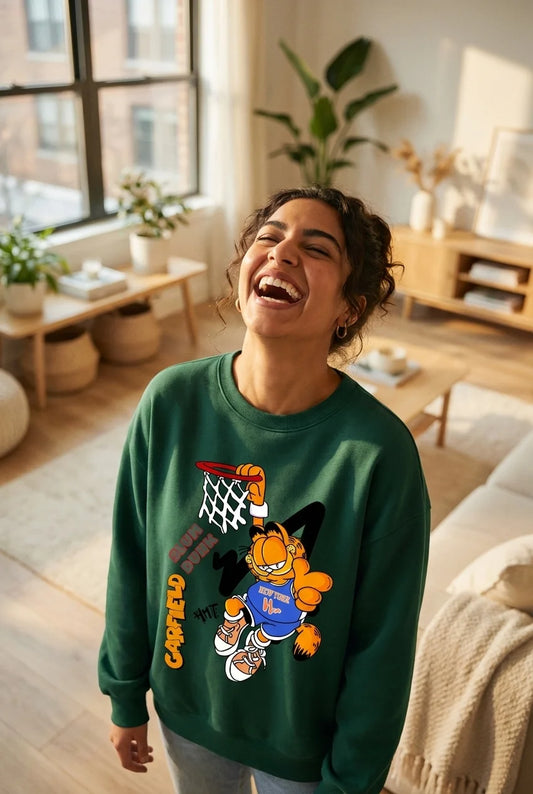 Money Don't Sleep Graphic Crewneck