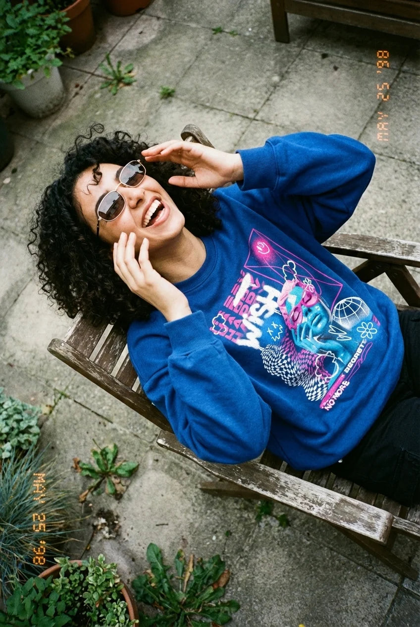 Electric Wish Cyberpunk Crewneck