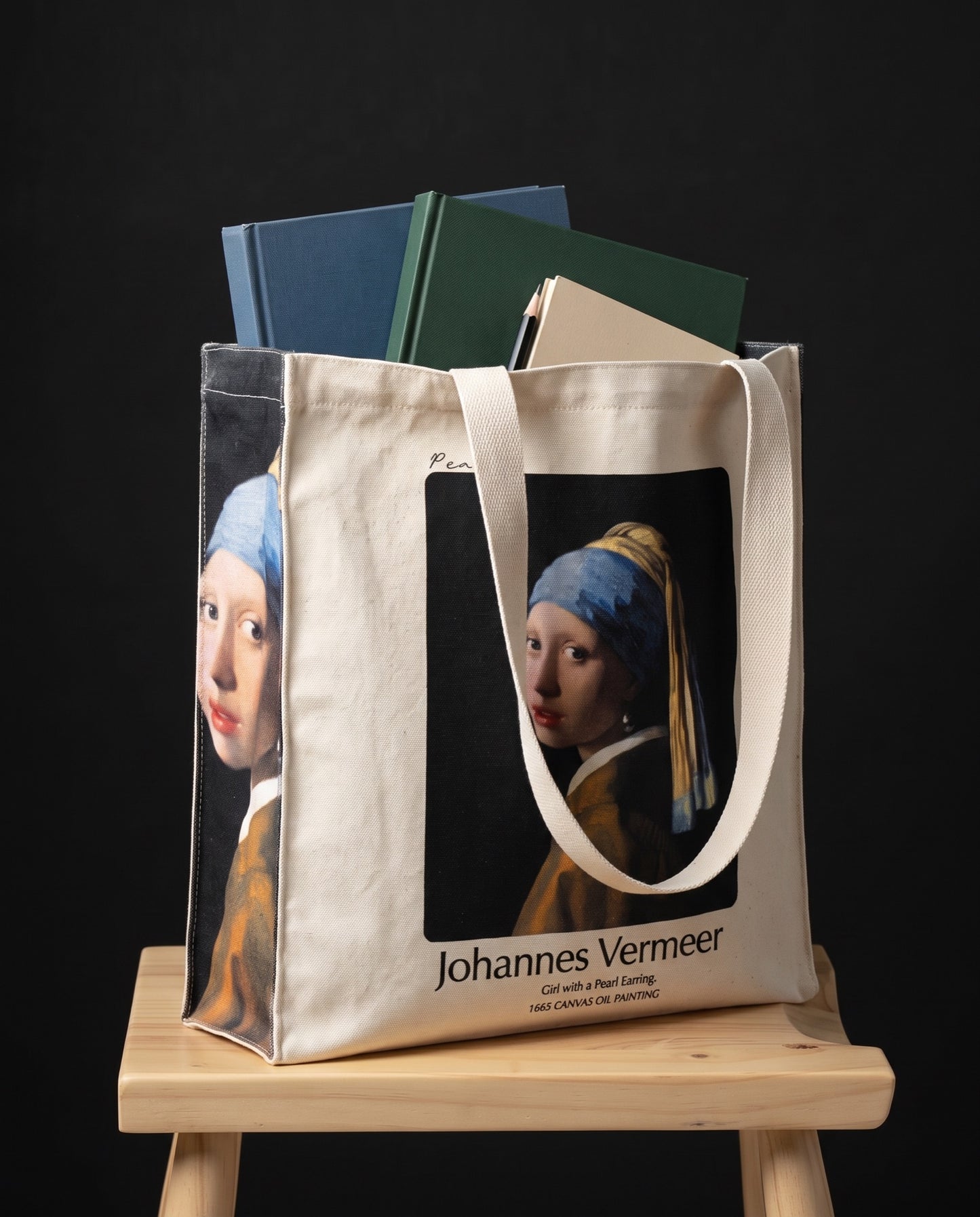 girl-with-a-pearl-earring-johannes-vermeer-tote-bag-1 What fits inside