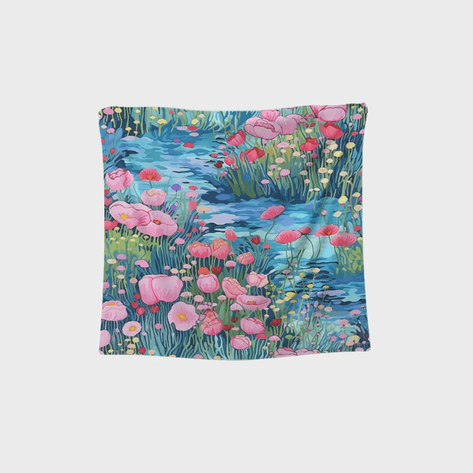 Monet Water Lilies Tapestry