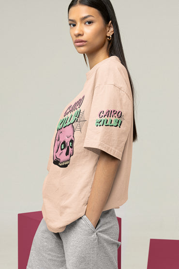 Oversized Hoodie - Cairo Kills T-shirt