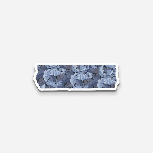 Acanthus blue Sticker - Sticker | My Turtle