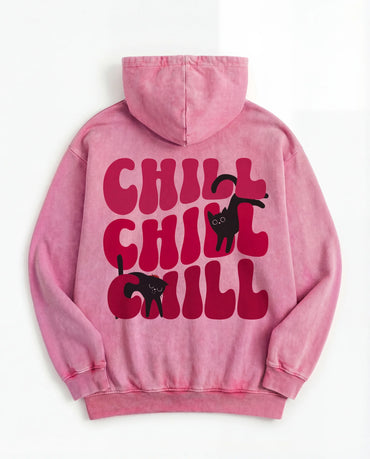 Chill Kitty Hoodie - Hoodie | My Turtle