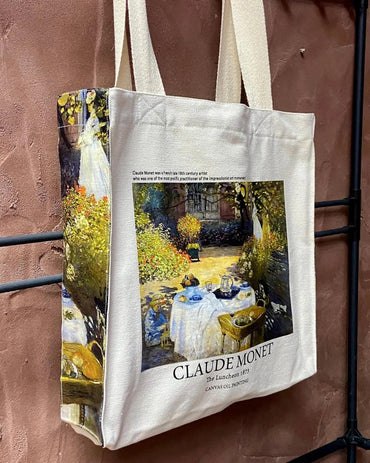 Claude Monet The Luncheon - Tote Bag - Artsy Tote Bag | My Turtle