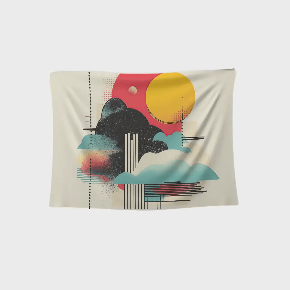 Cosmic Harmony Tapestry - Tapestry | My Turtle