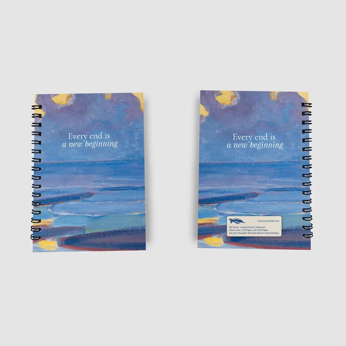 Every end is a new beginning Sketchbook - Sketchbook | My Turtle