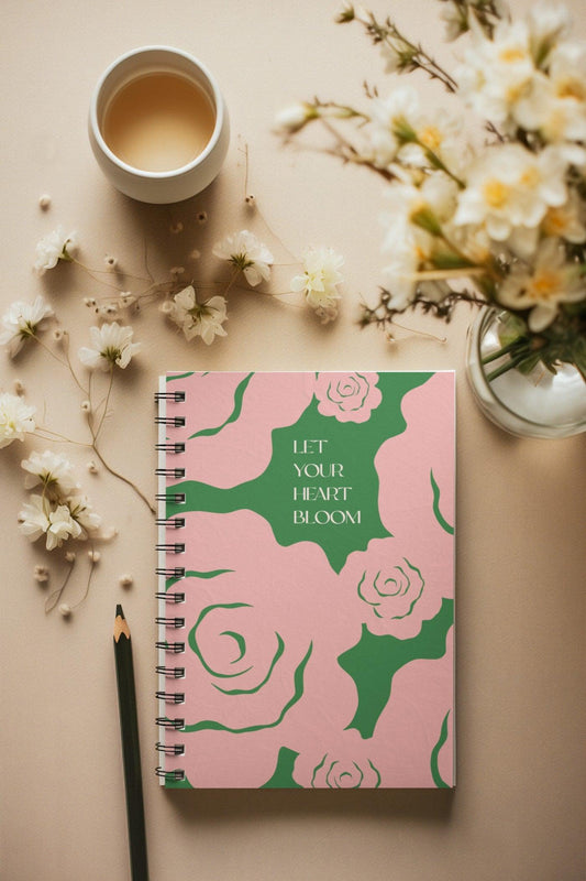 Floral Affection Notebook - Notebook | My Turtle
