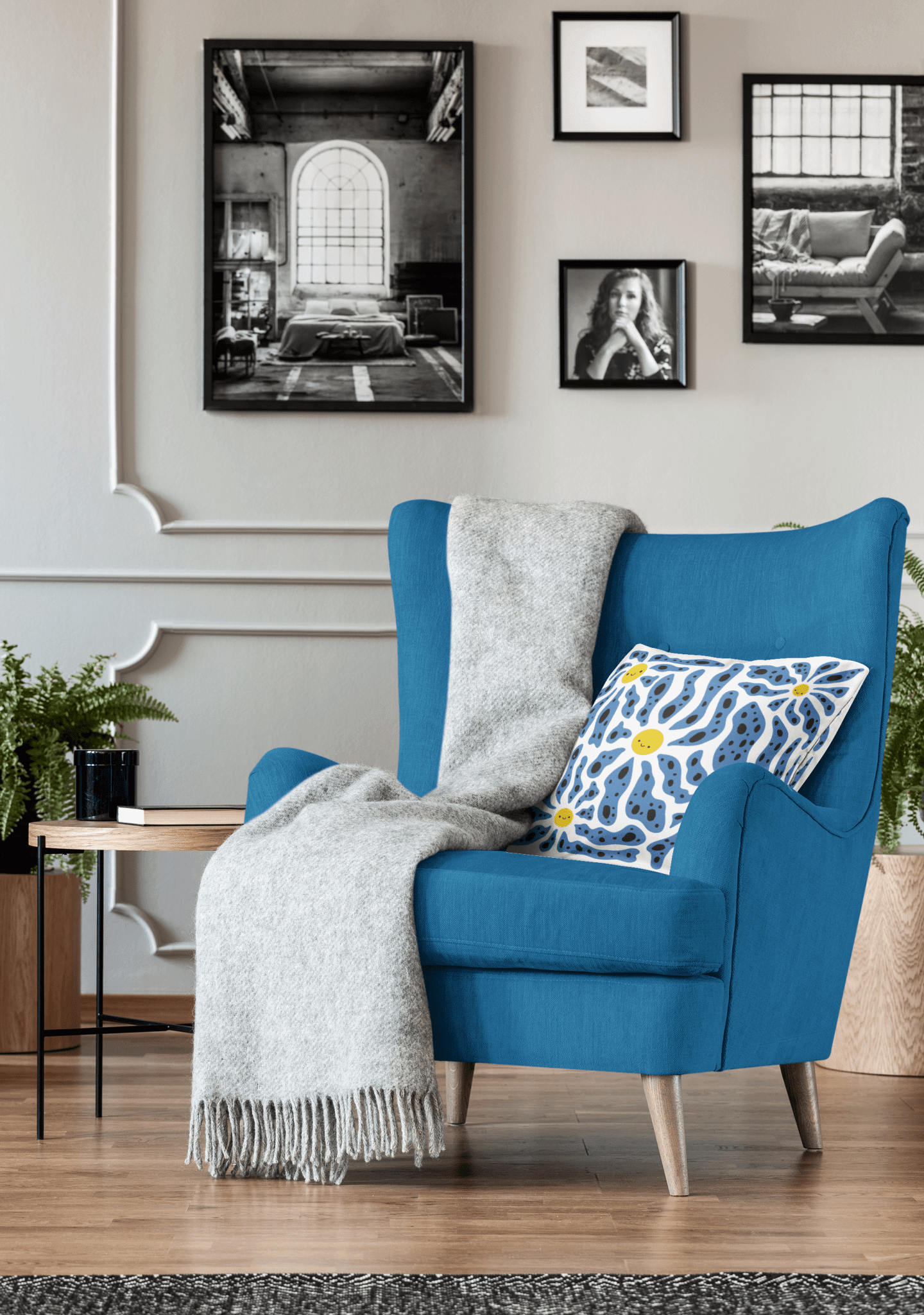 Flower Melody Cushion - Cushion | My Turtle