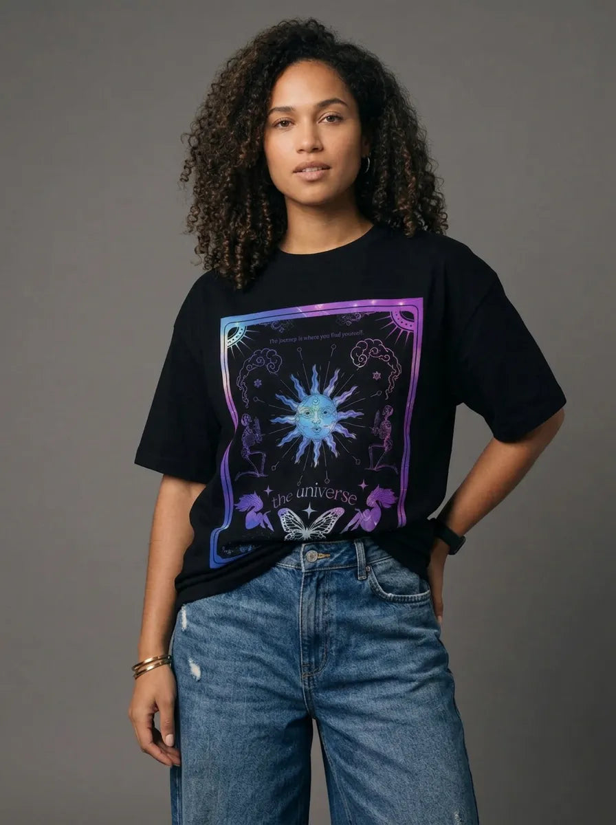 Galactic Exploration T-Shirt - Oversized T-Shirt | My Turtle