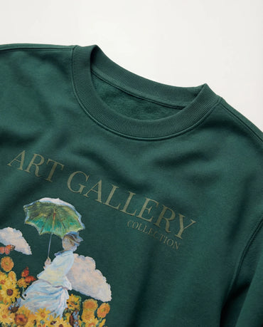Monet Van Gogh Art Gallery Crewneck - Sweatshirt | My Turtle