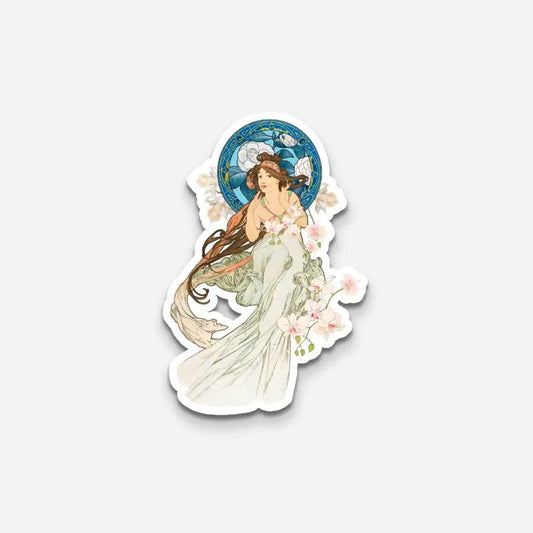Mucha Music Sticker - Sticker | My Turtle