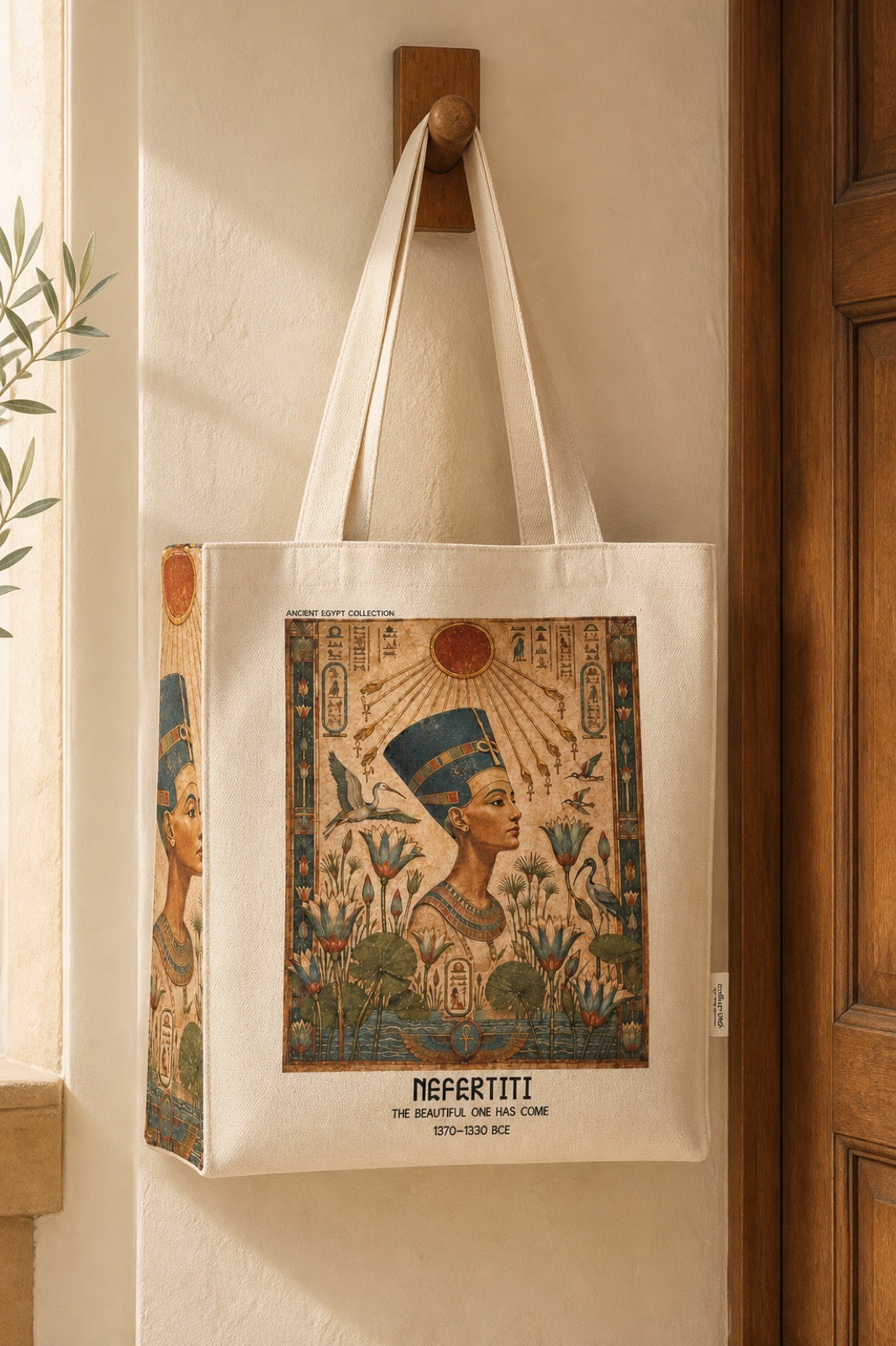 Nefertiti - Tote Bag - Artsy Tote Bag | My Turtle