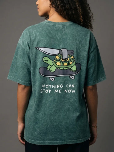 Nothing Can Stop Me T-Shirt - Oversized T-Shirt | My Turtle