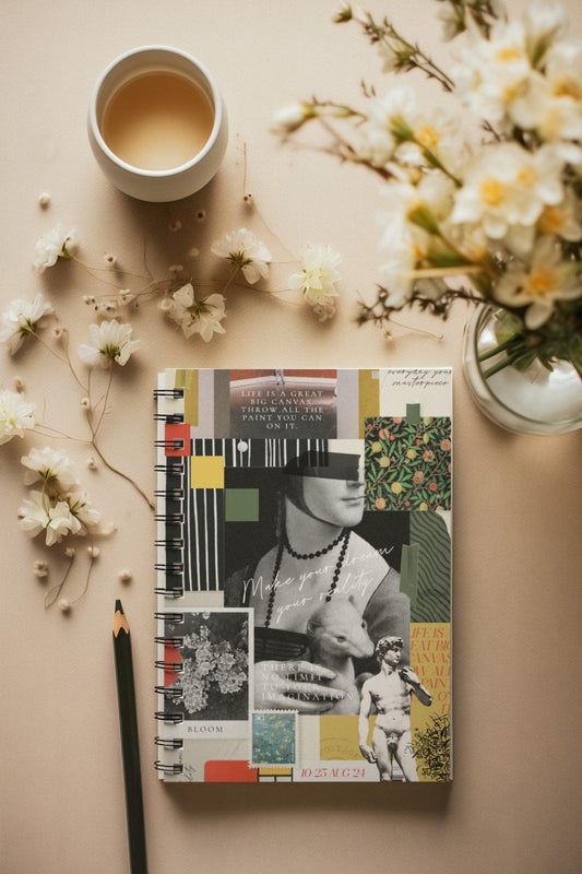 Patchwork Perspectives Notebook - Notebook | My Turtle