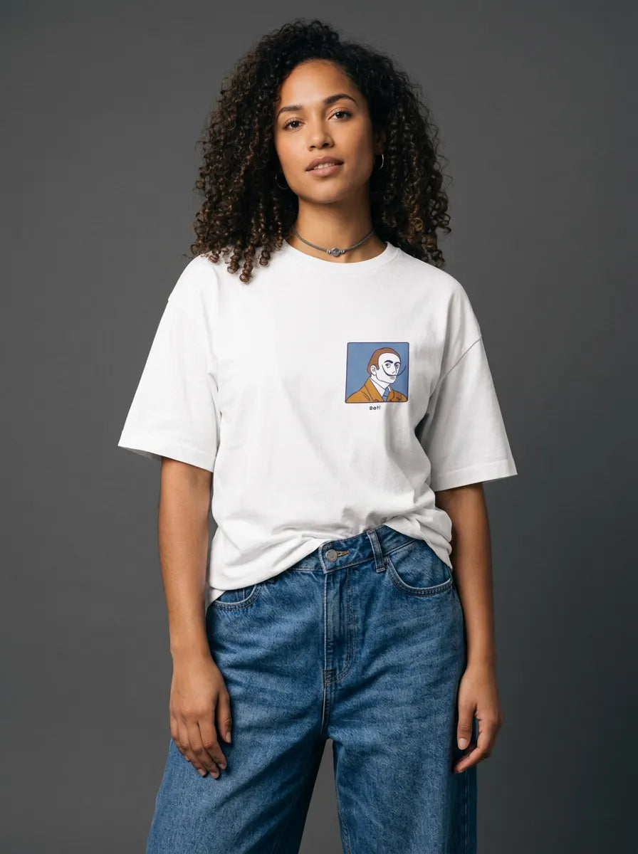 Salvador Dali T-shirt - Oversized T-Shirt | My Turtle
