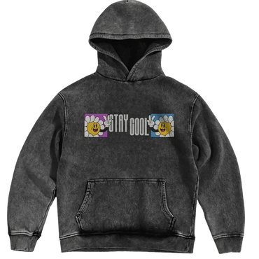 Stay Cool Hoodie - Washed Hoodie | My Turtle
