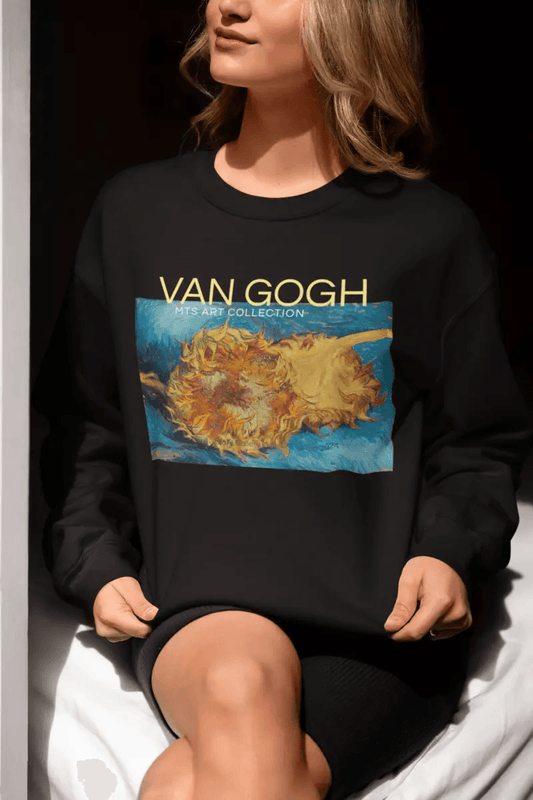 Sunflower Symphony Crewneck (Mixed Cotton) - Sweatshirt | My Turtle