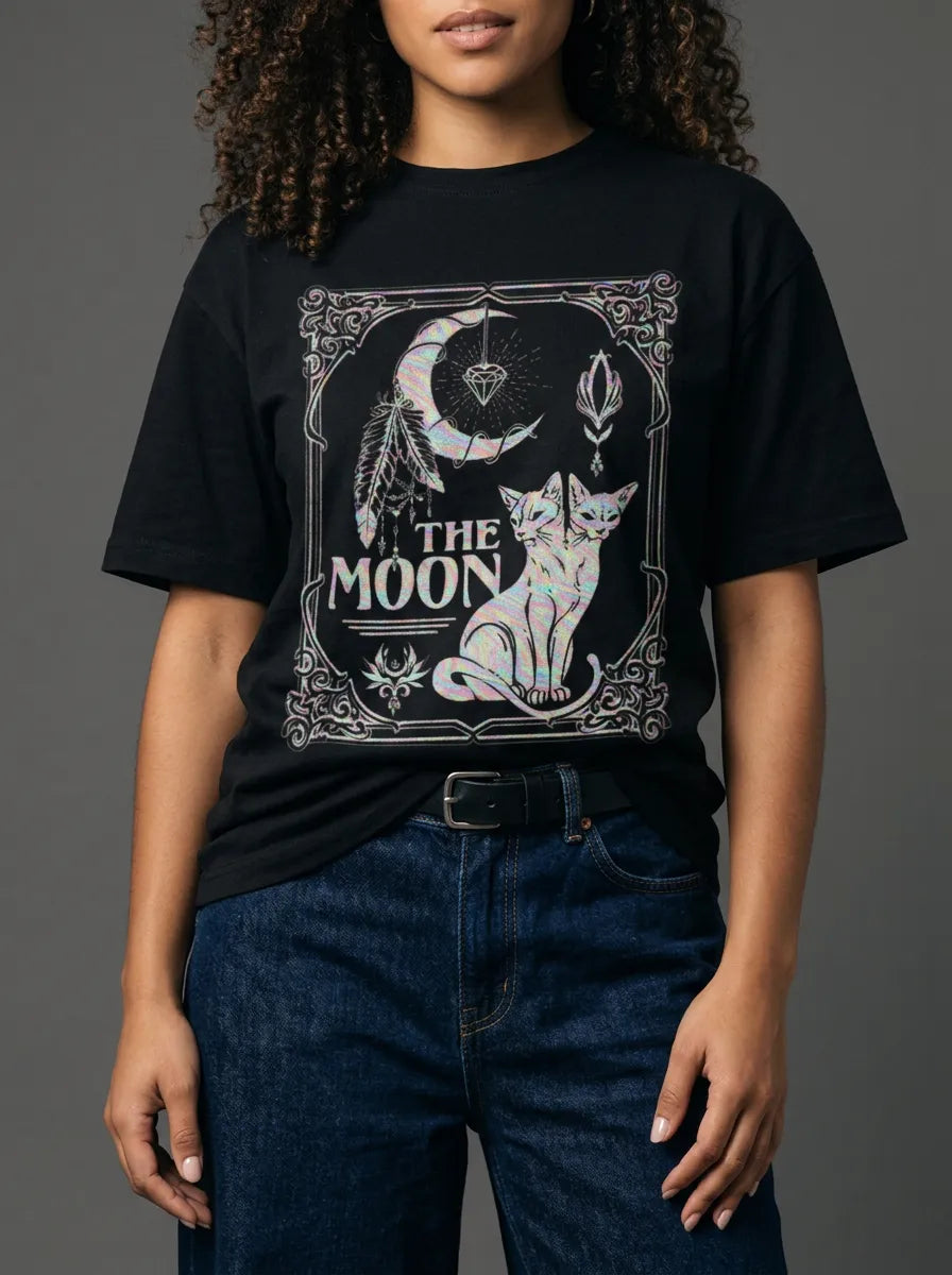 The Moon T-Shirt - Oversized T-Shirt | My Turtle