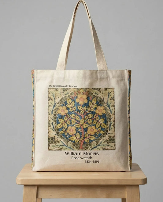 The Smithsonian Institution William Morris- Tote Bag - Artsy Tote Bag | My Turtle