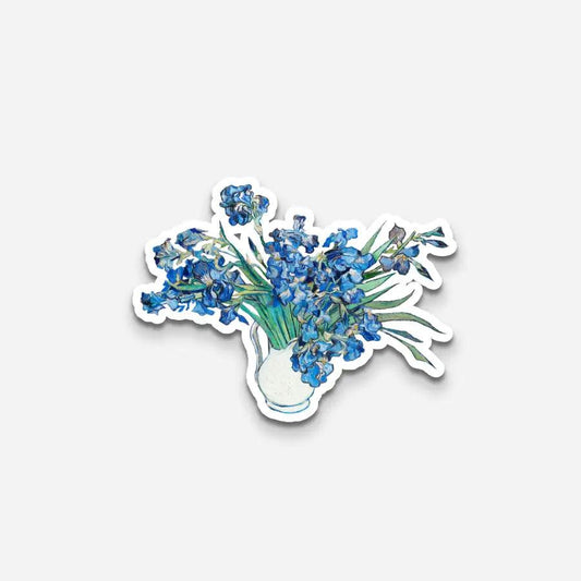 Van Gogh Irises Sticker - Sticker | My Turtle