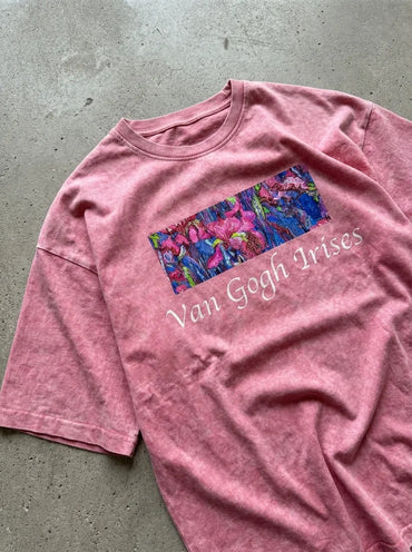 Van Gogh Irises T-Shirt - Oversized T-Shirt | My Turtle