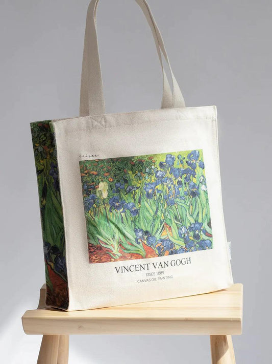 Van Gogh Irises - Tote Bag - Artsy Tote Bag | My Turtle