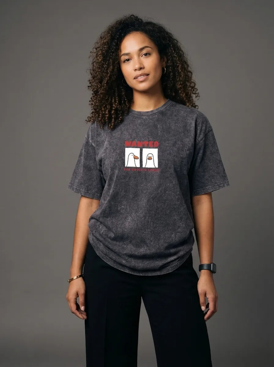 Wanted Goose T-Shirt - Oversized T-Shirt | My Turtle