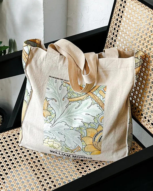 William Morris Leaves - Tote Bag - Artsy Tote Bag | My Turtle