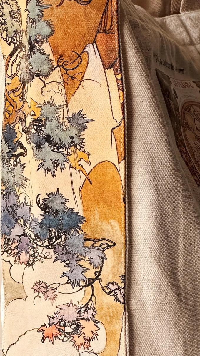 Zodiac Alphonse Mucha - Tote Bag - Artsy Tote Bag | My Turtle